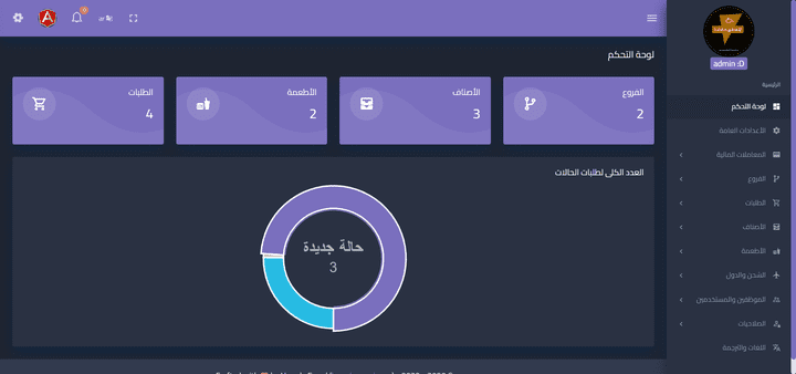 سيستم مطعم