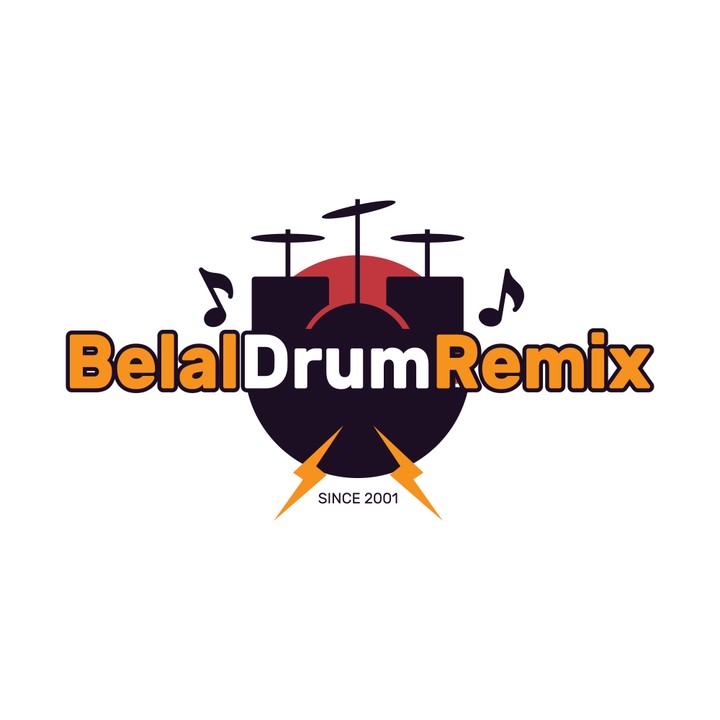 تصميم شعار Belal Drum Remix