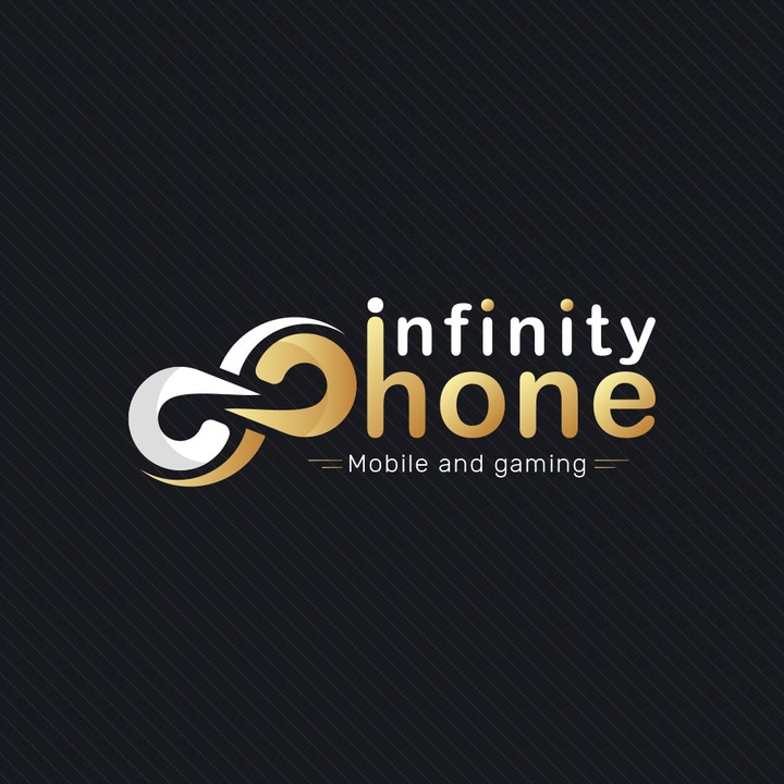 تصميم شعار infinity phone