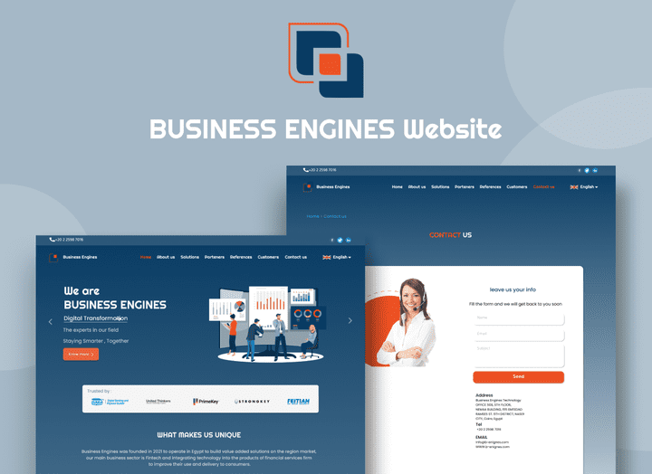 Business Engines Website