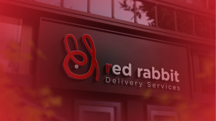 Red Rabbit Delivery Logo