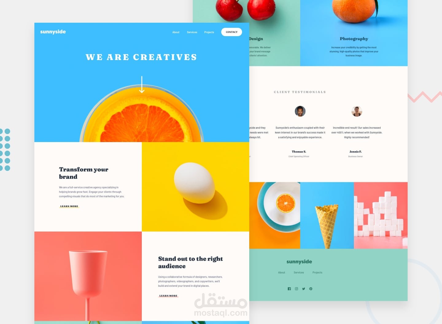 Responsive Web Design | مستقل
