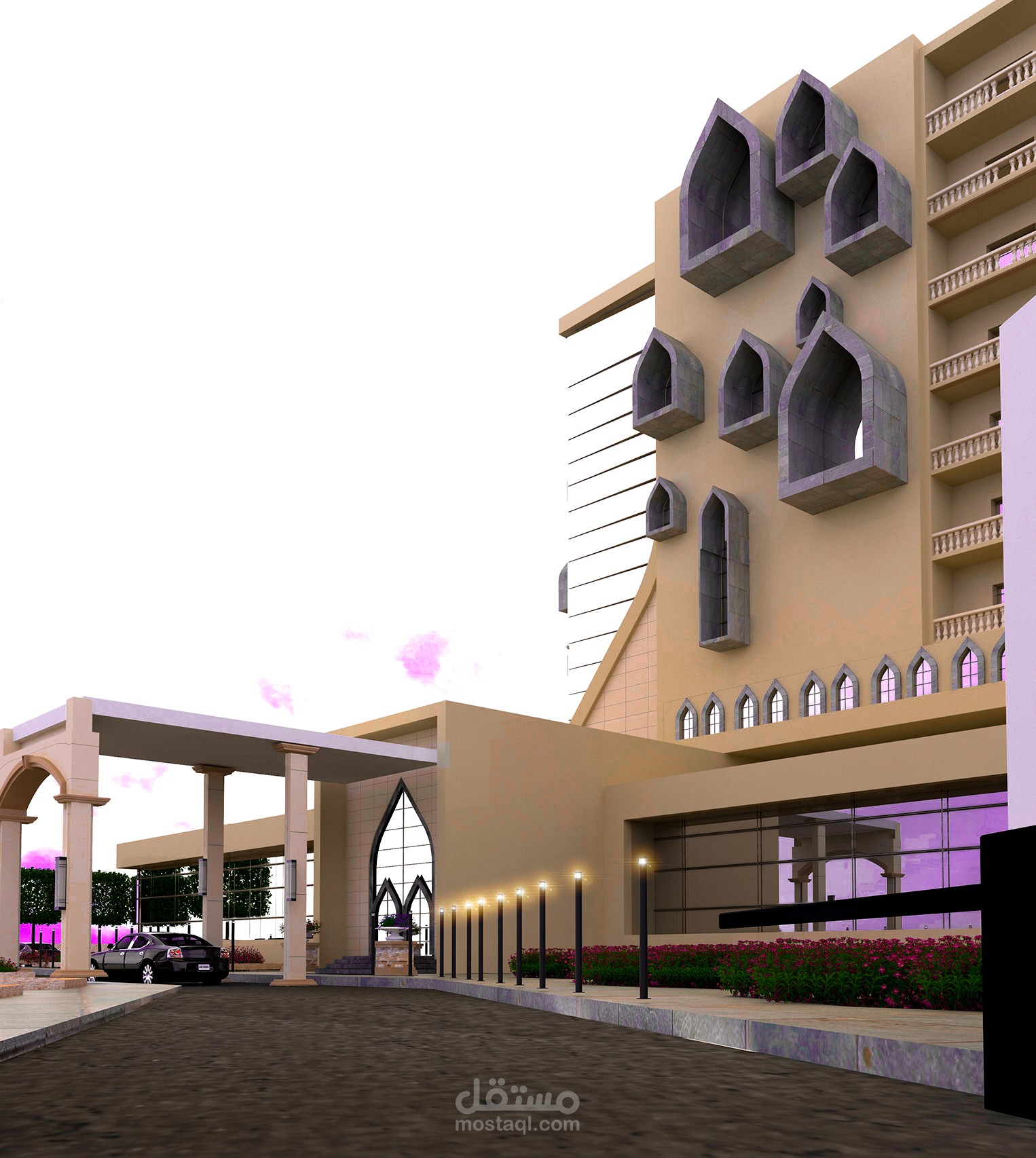تصميم فندق