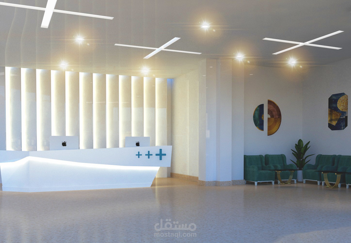 تصميم مشفى