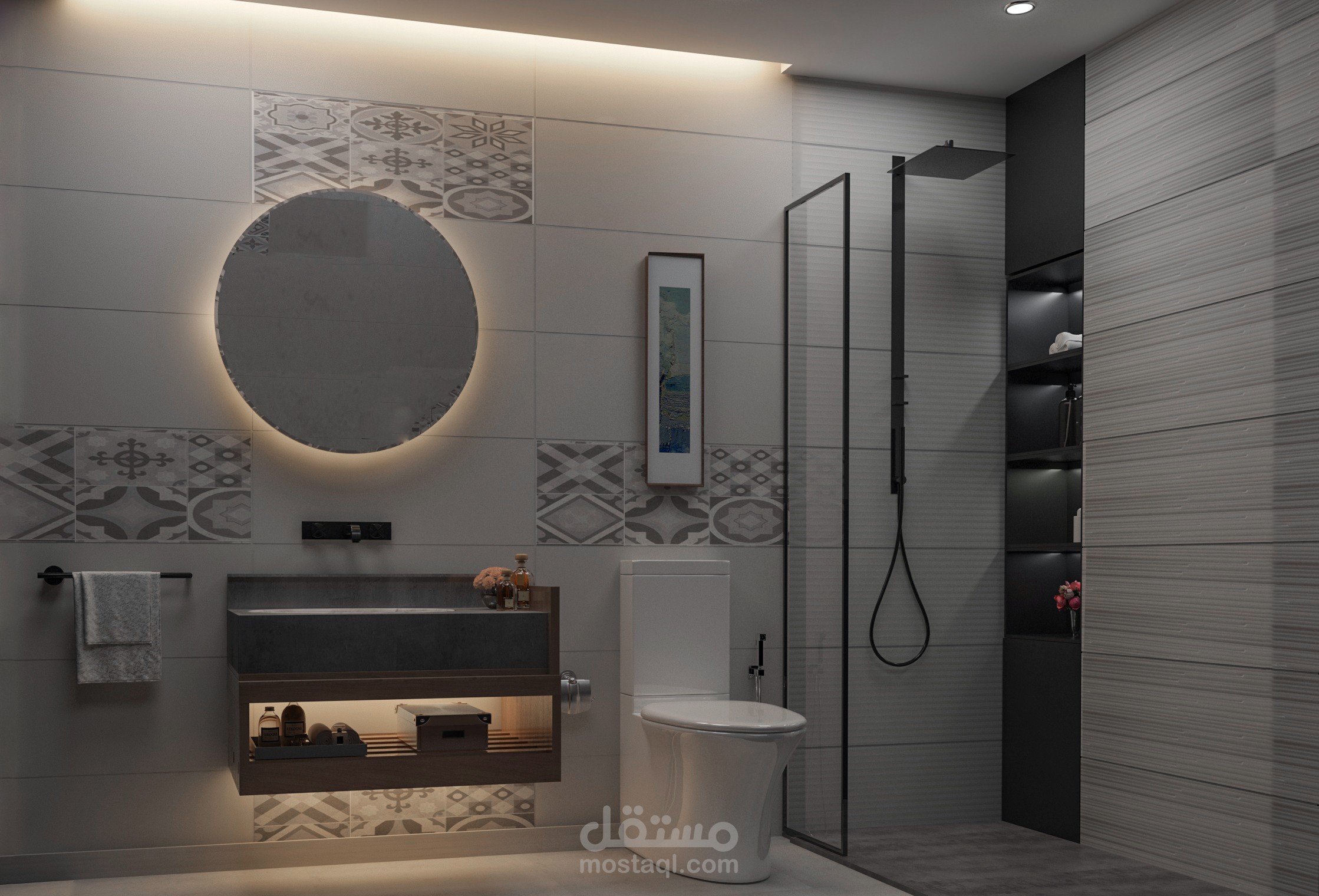 تصميم حمام