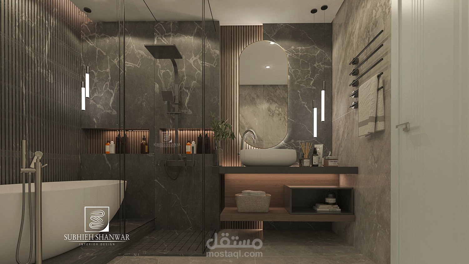 تصميم حمام ماستر