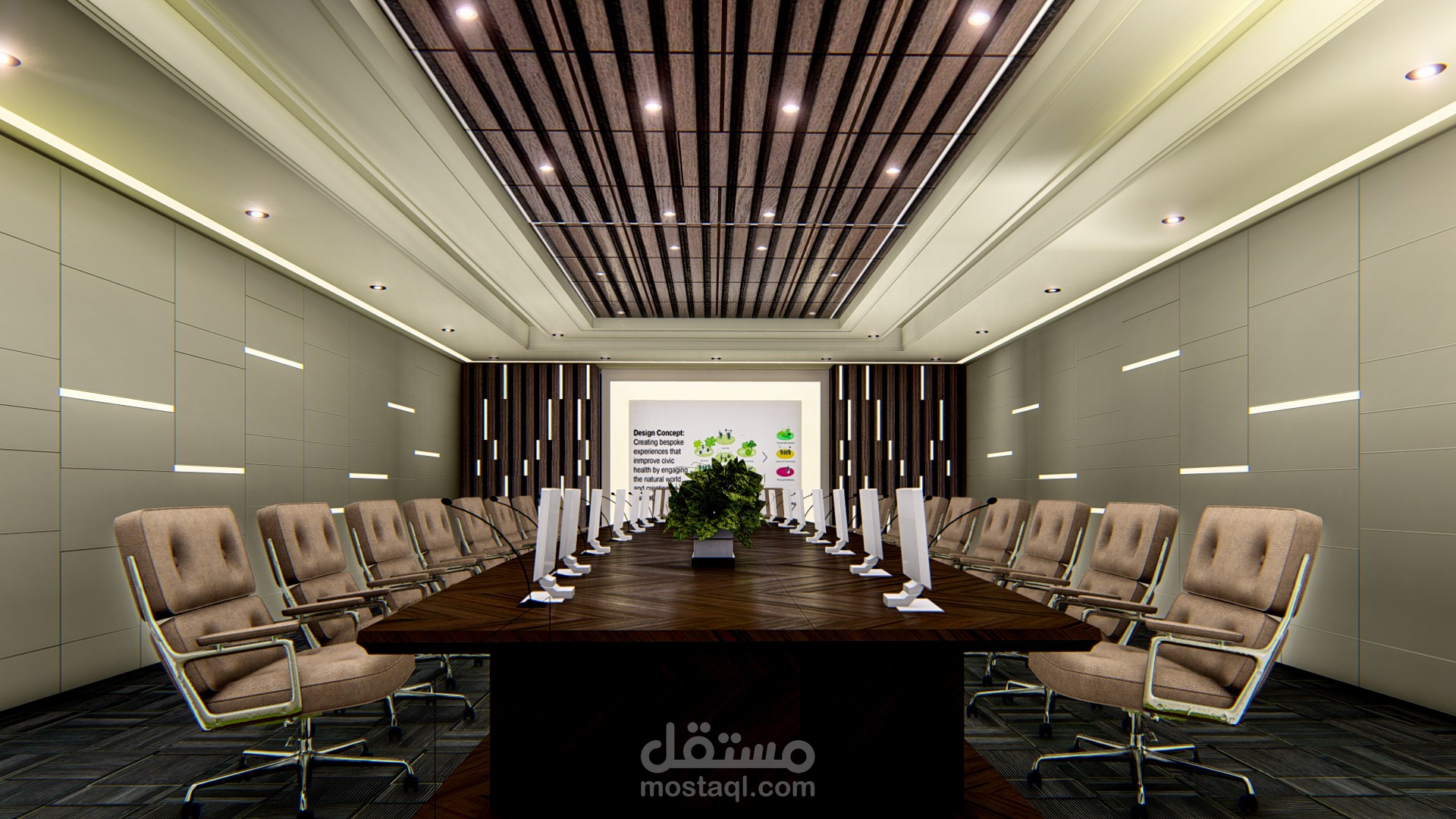 غرفة اجتماعات بمكتب - Meeting Room