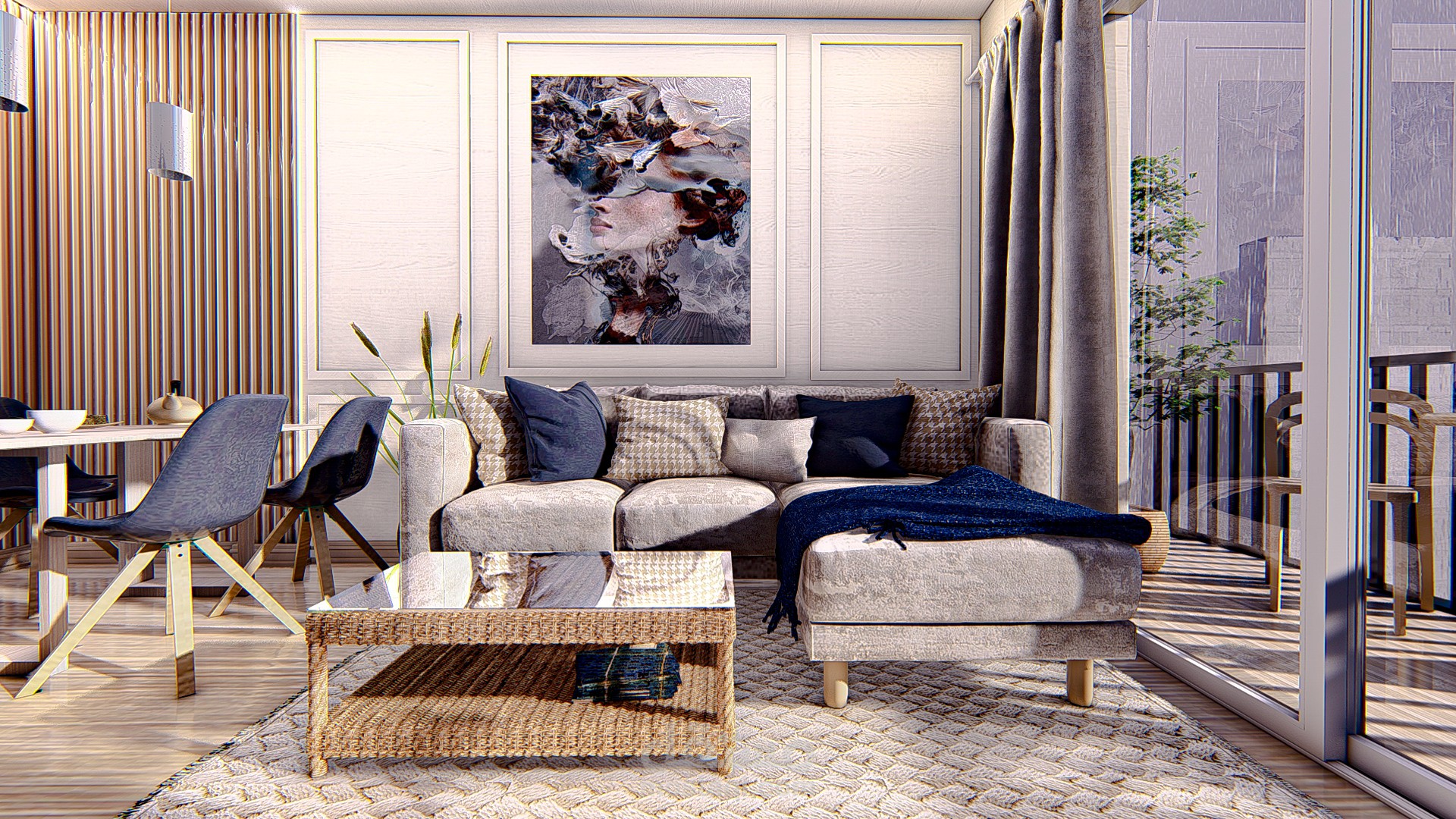 تصميم داخلي ل Living room صغيرة