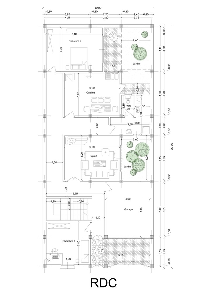 تصميم مخططات معمارية