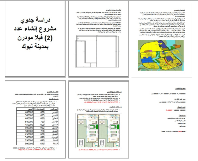 عمل دراسة جدوي