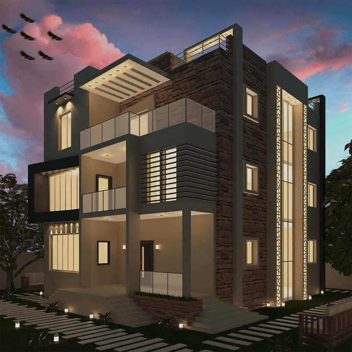 Modern villa