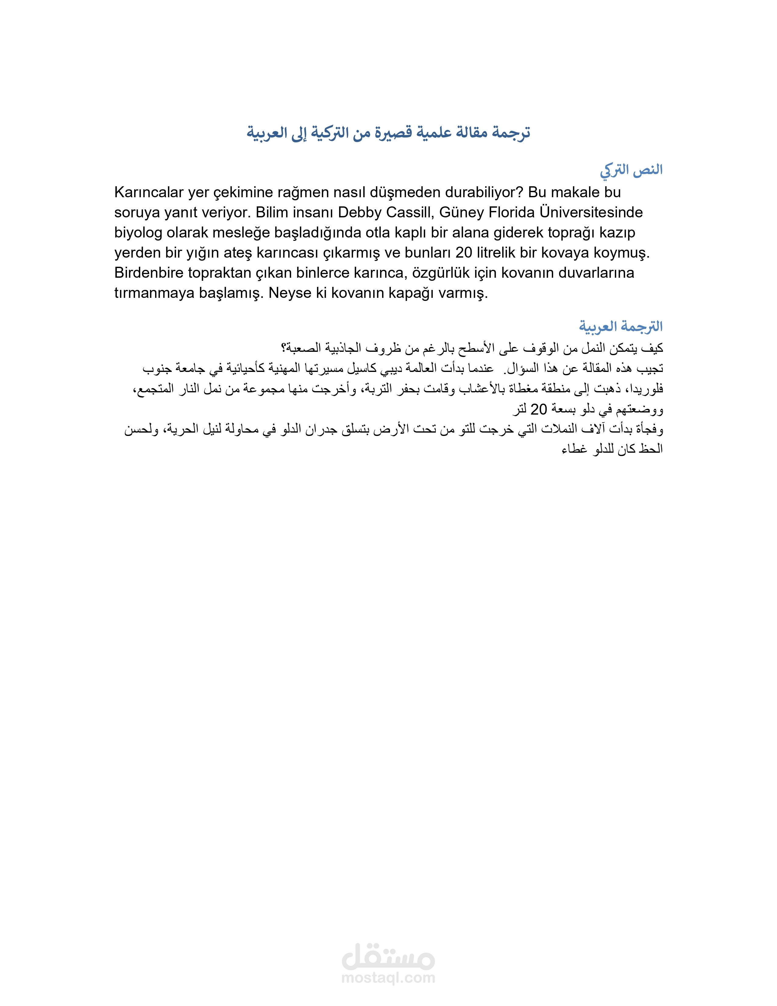 ترجمة من التركية الى العربية
