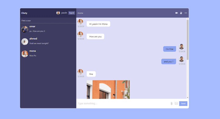 Chaty - تطبيق دردشه فوريه