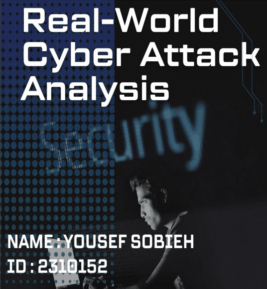 Research : Cyber Attacks In Real World