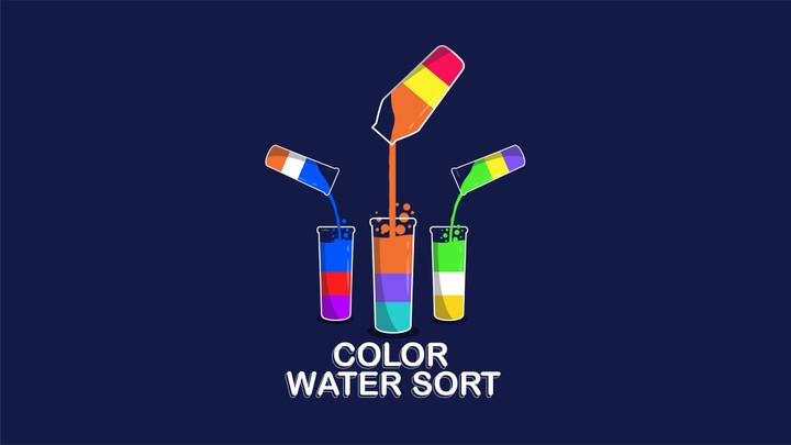 WATER SORT GAME )لعبة الألوان(