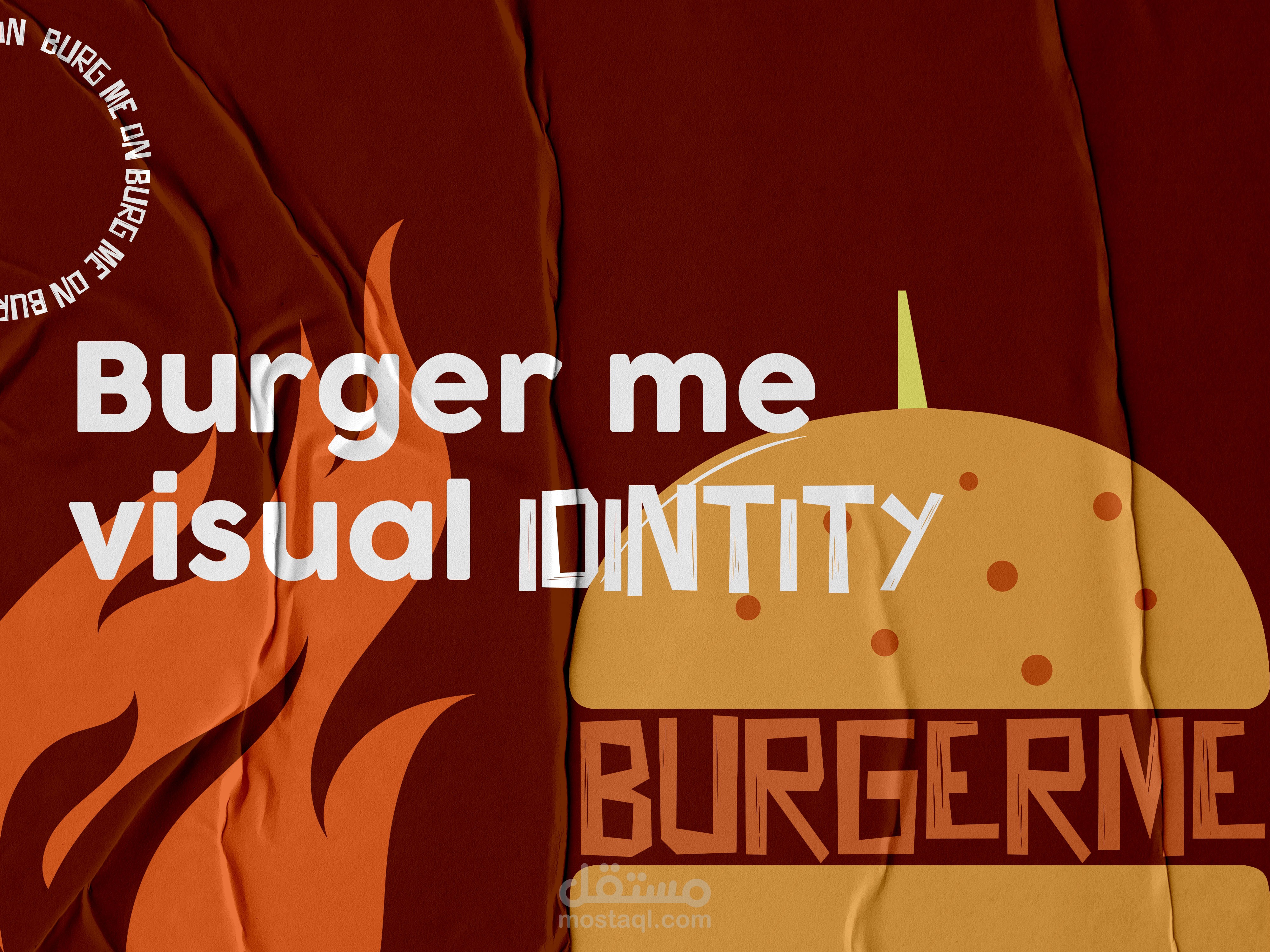 BurgerMe restaurant  Visual identity