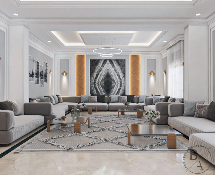 INTERIOR DESIGN FOR ARABIC MAJLIS