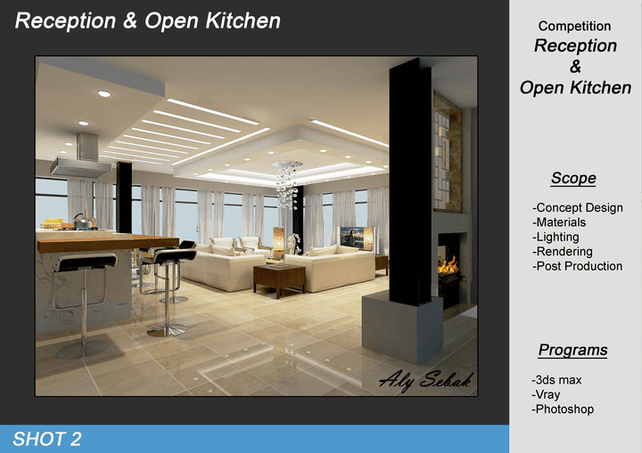 Reception & Open Kitchen