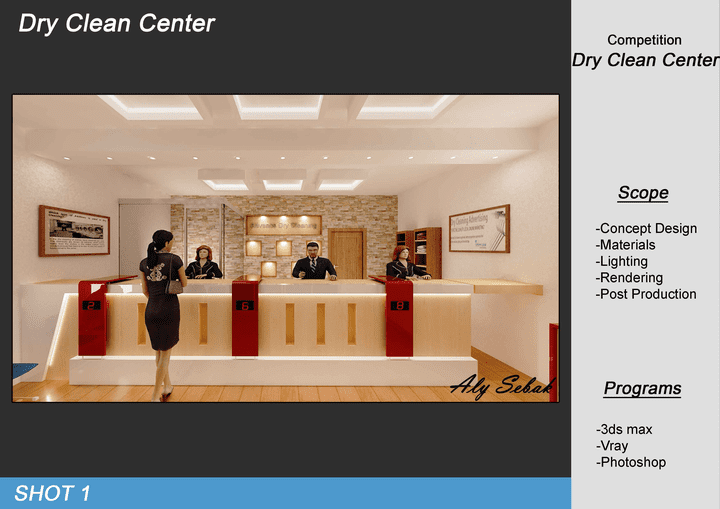 Dry Clean Center Reception