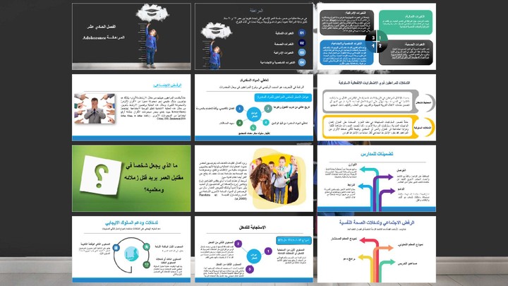 تصميم عروض باوربيونت (Powerpoint) وانفوجرافيك احترافية