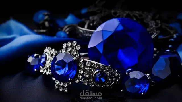 إعلان تليفزيوني قصير لمجوهرات مع انتقالات ثلاثية الأبعاد