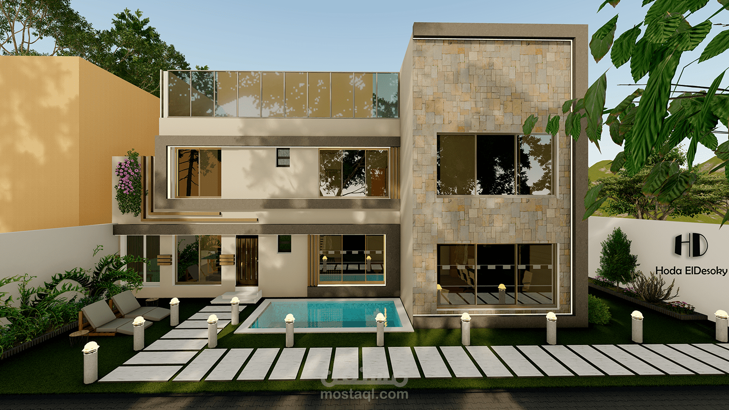 Modern Villa Exterior