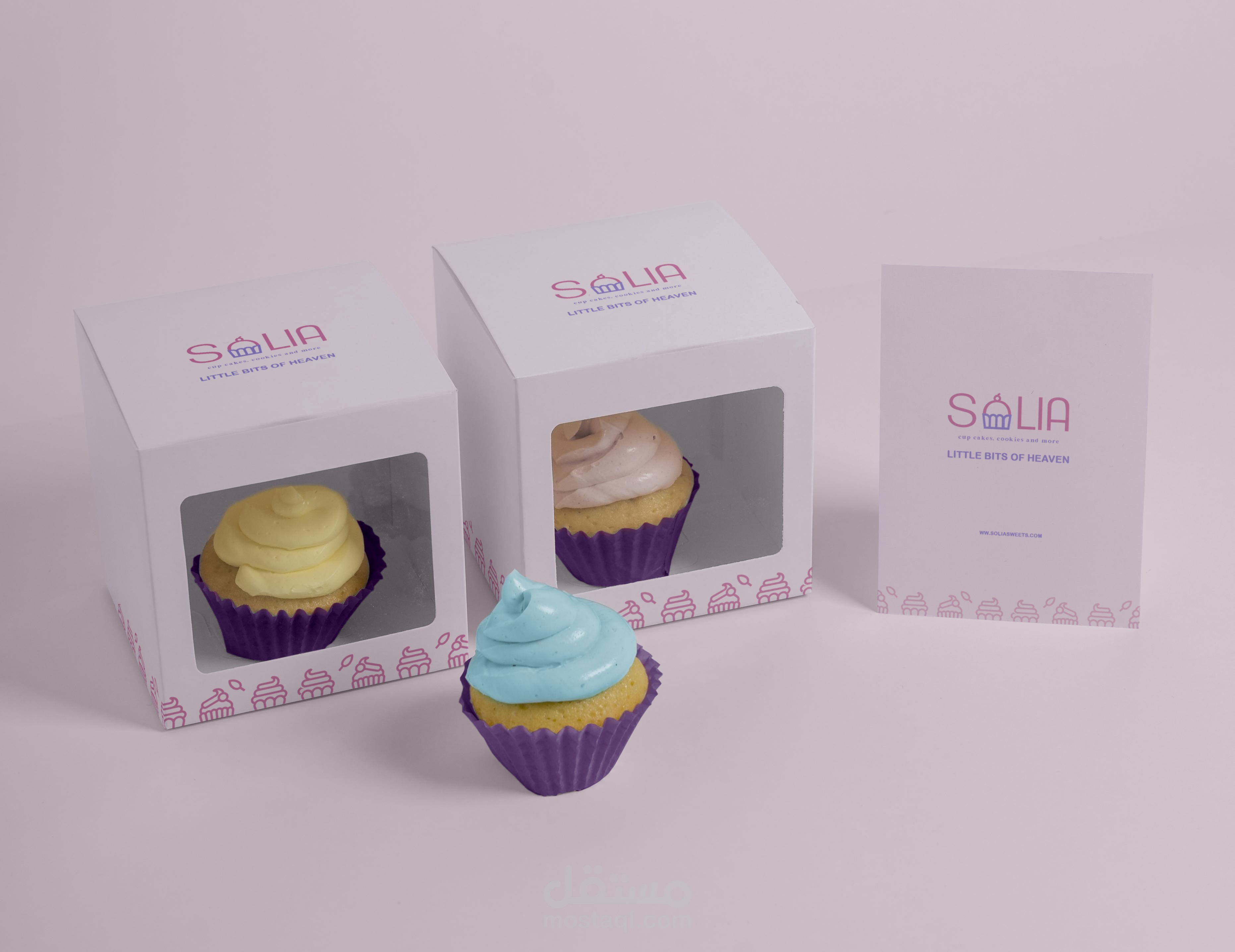 Solia cupcakes logo