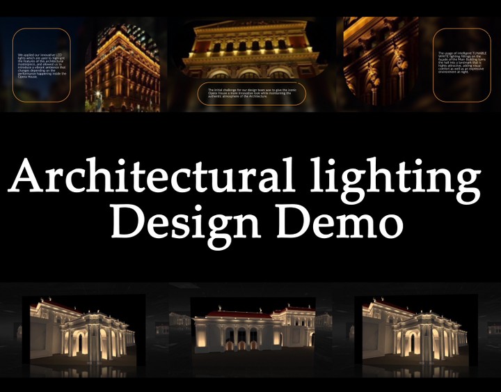 Architectural lighting Design demo