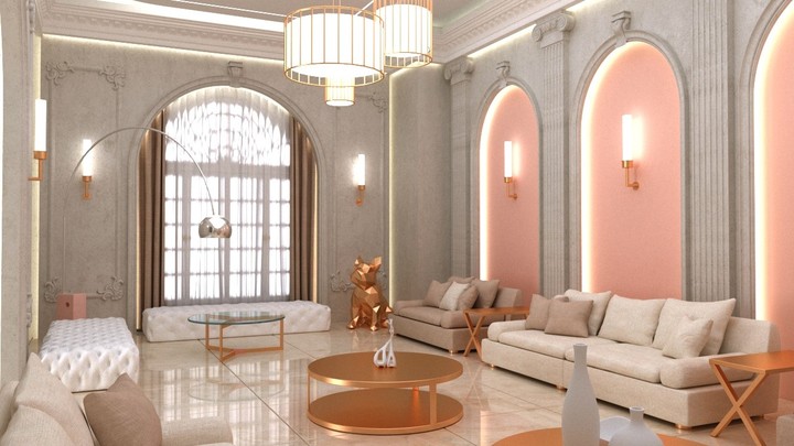 Apartment Design- Neoclassic Style