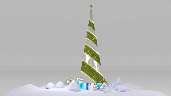 Christmas Tree for Babel- Fiesta Group