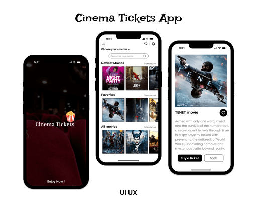 Cinema Tickets app