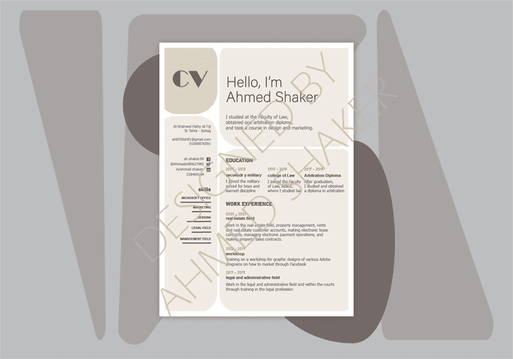 CV DESIGN