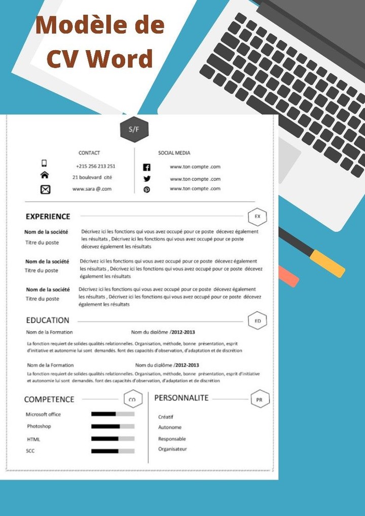 Curriculum Vitae" or  CV"