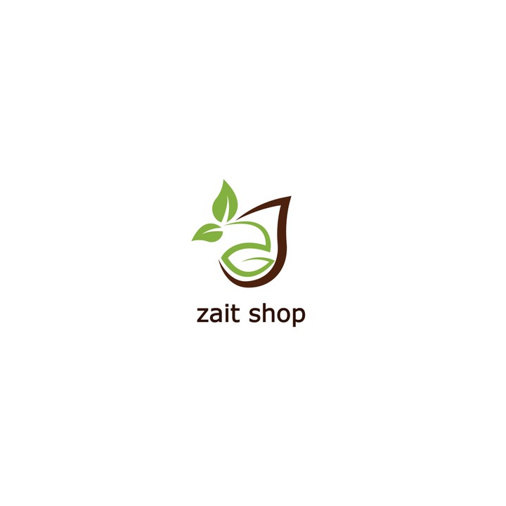 تصميم شعار لمتجر zait shop