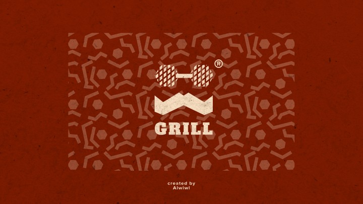 شعار مطعم grill