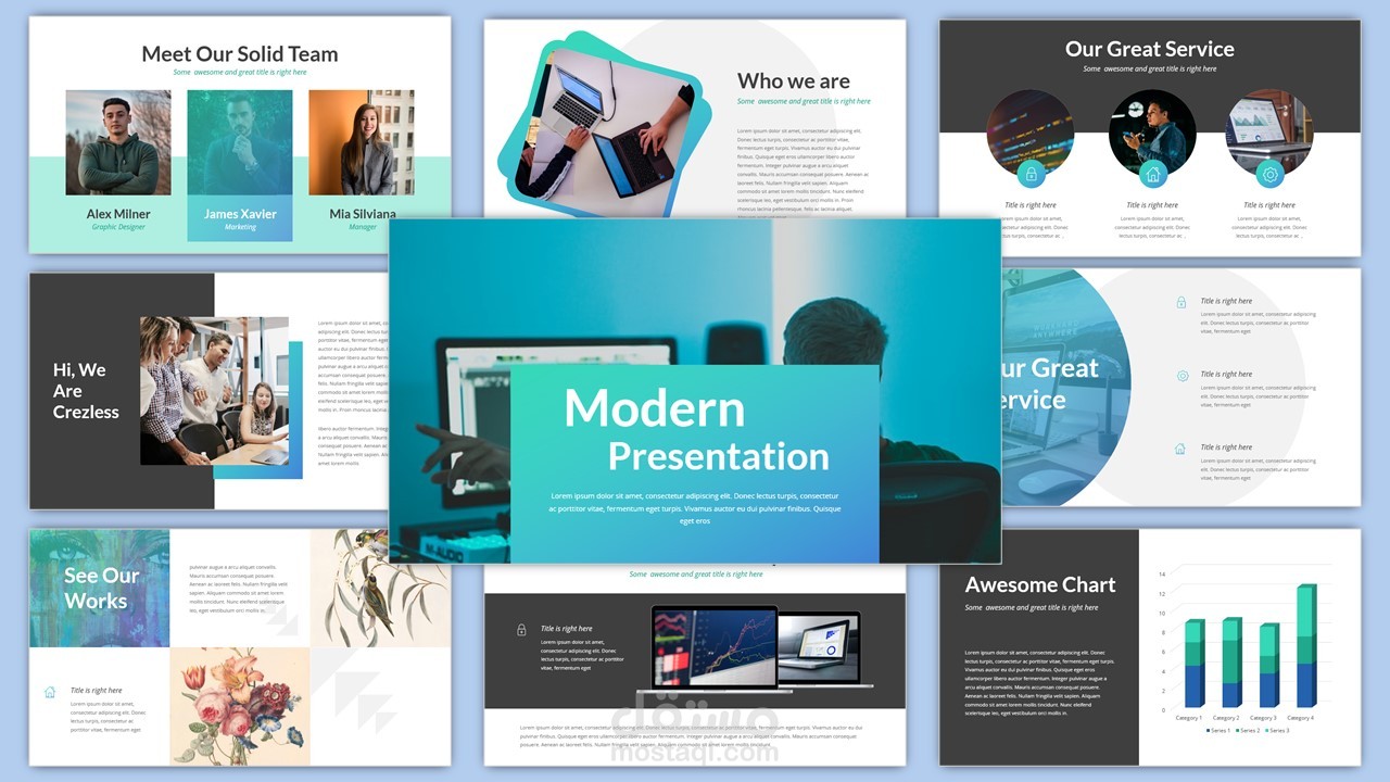 تصميم عرض تقديمي إحترافي powerpoint