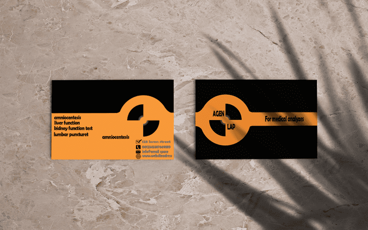 business card design