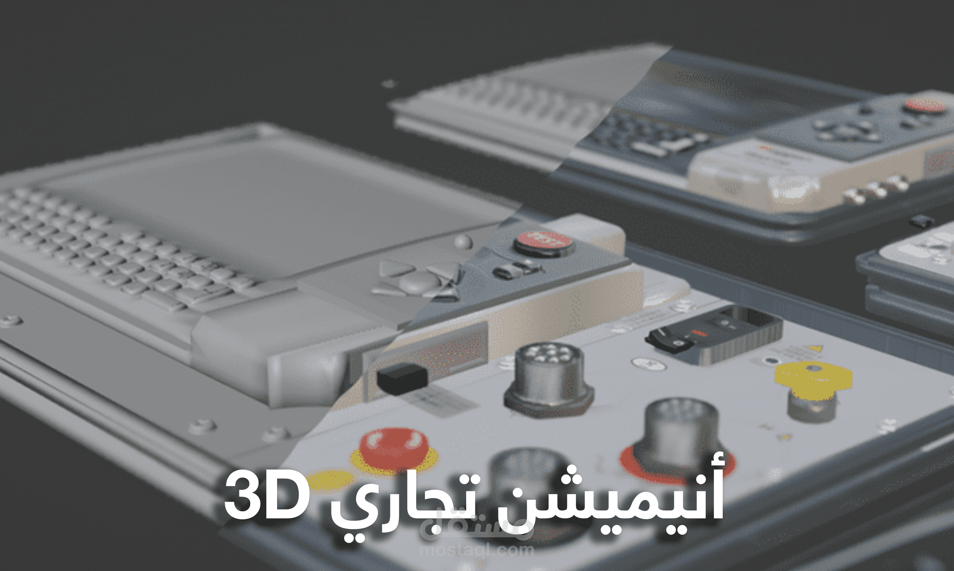 تصميم وتحريك 3D تجاري | Blender