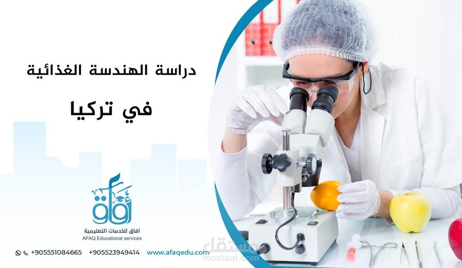 دراسة الهندسة الغذائية في تركيا