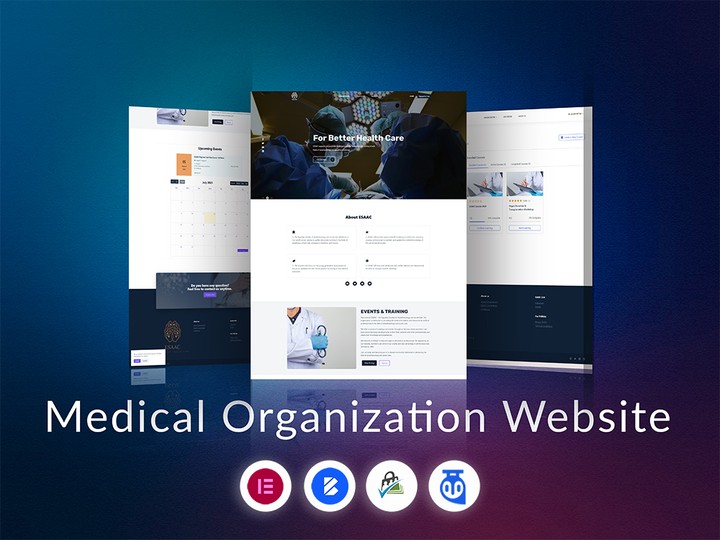 WordPress Website for medical organization