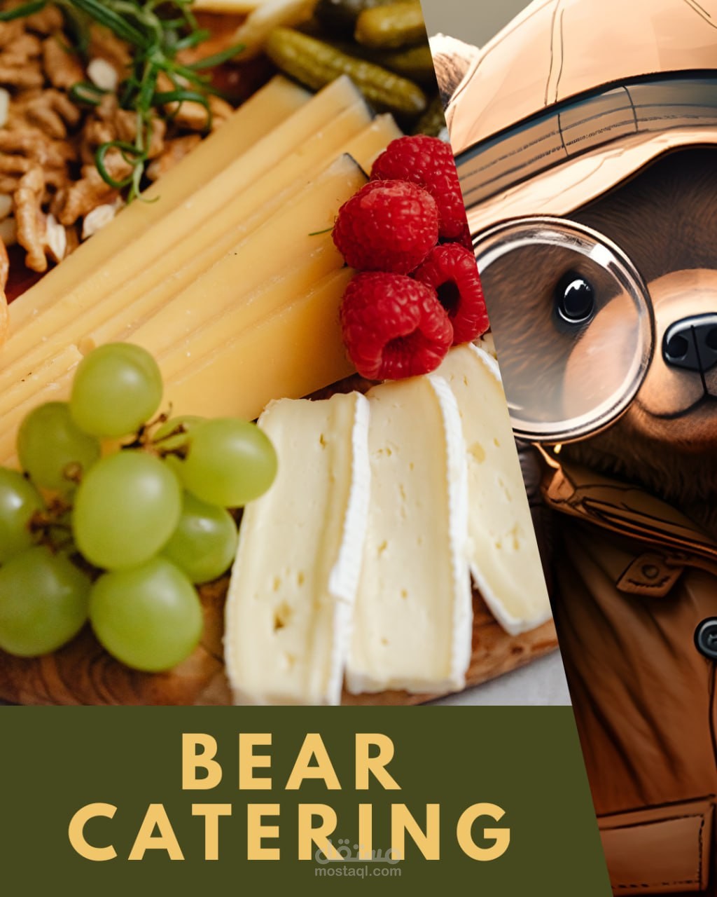 تصميم Bear catering
