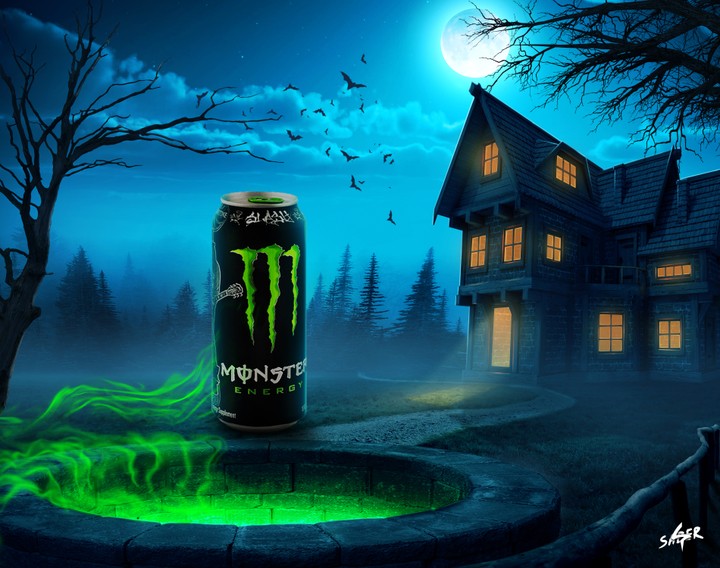 Poster for monster drink