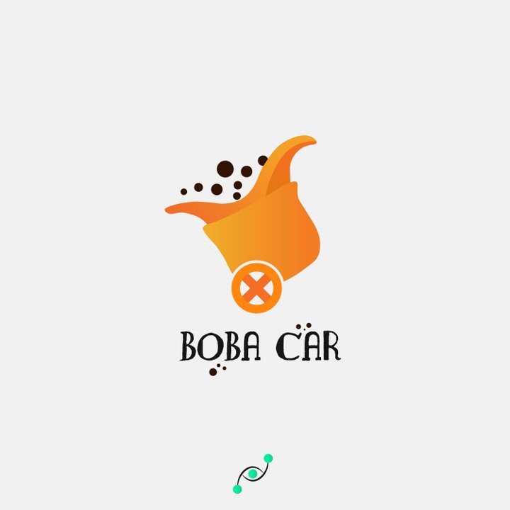 BobaCar Logo Design