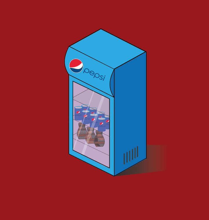 Pepsi fridge