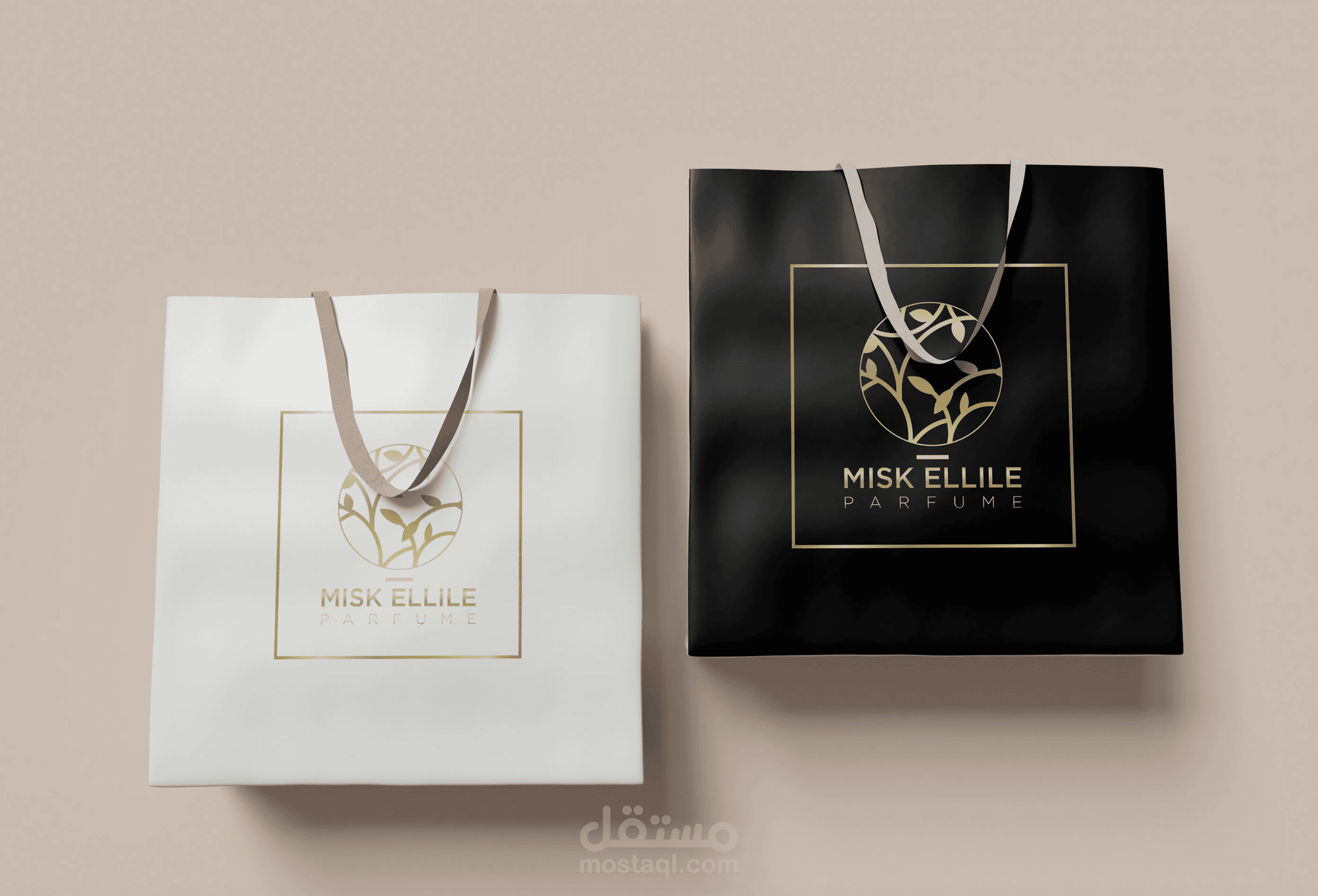 Brand identity for parfumes company
