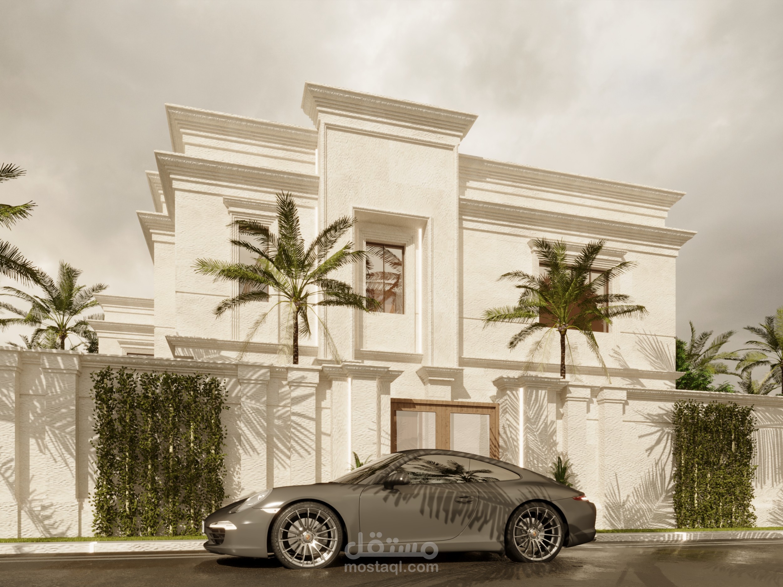 CLASSIC VILLA . ELEVATION DESIGN . EXTERIOR DESIGN