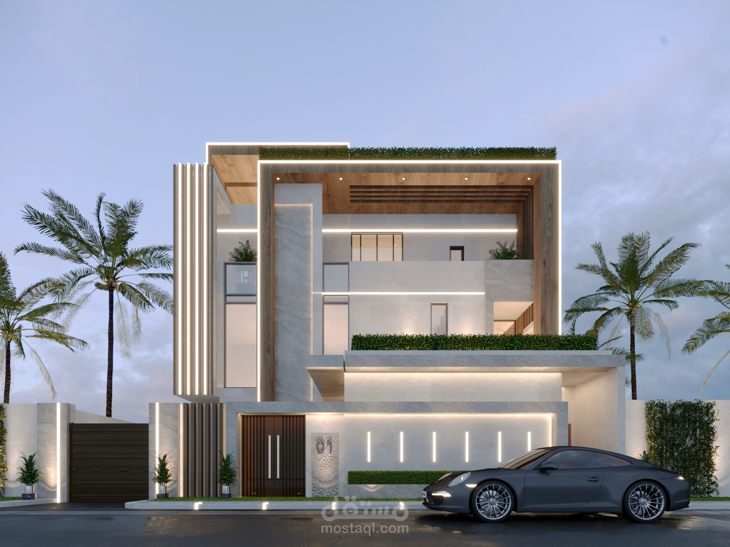 MODERN ELEVATION DESIGN . SIMPLE ONE