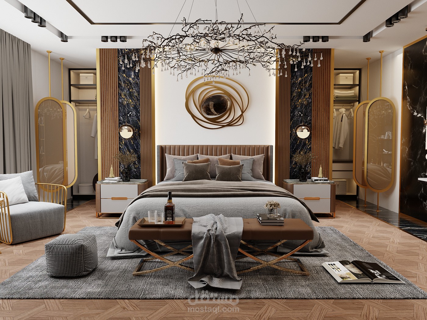 LUXURY  MASTER BEDROOM