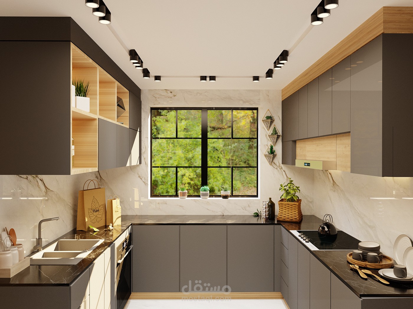 A MODERN KITCHEN