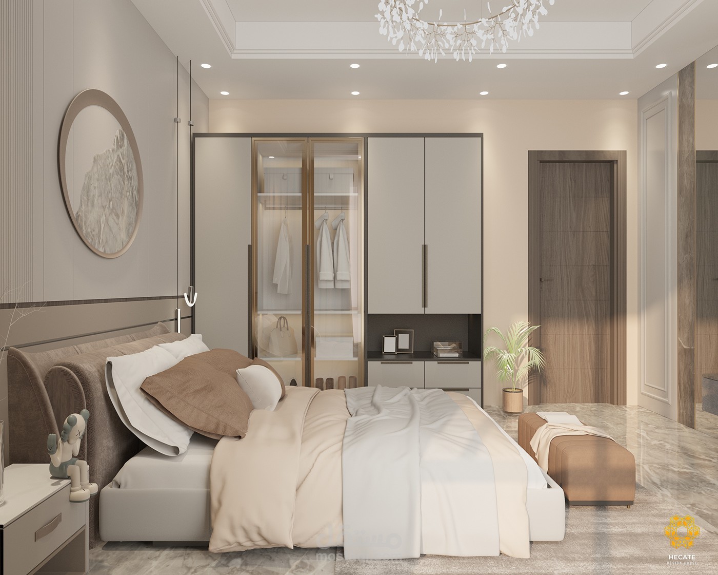 a Modern Bedroom